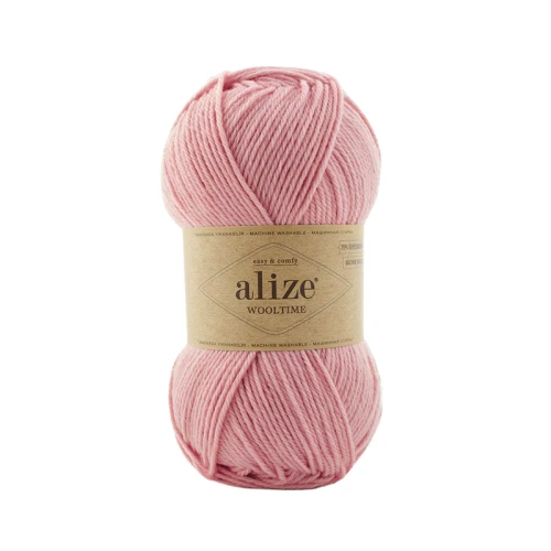 Włóczka Alize Wooltime 161 / malinowy róż