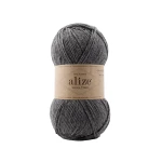 Włóczka Alize Wooltime 182 / ciemny szary