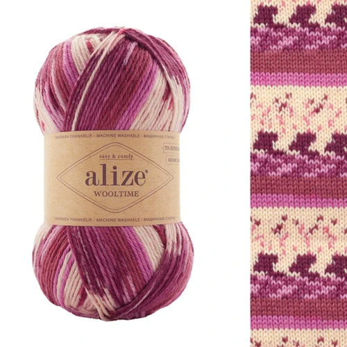 Włóczka Alize Wooltime 11020