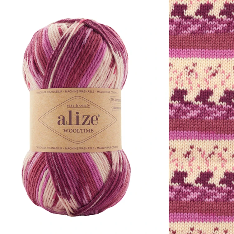 Włóczka Alize Wooltime 11020