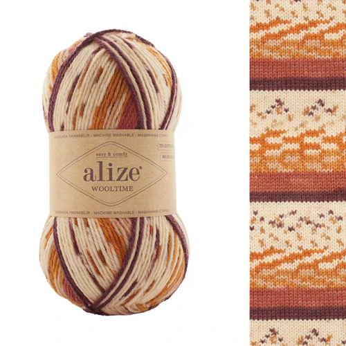 Włóczka Alize Wooltime 11022