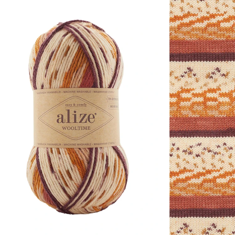 Włóczka Alize Wooltime 11022