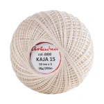 Kordonek Kaja 15 / 30 g / 0000 ecru