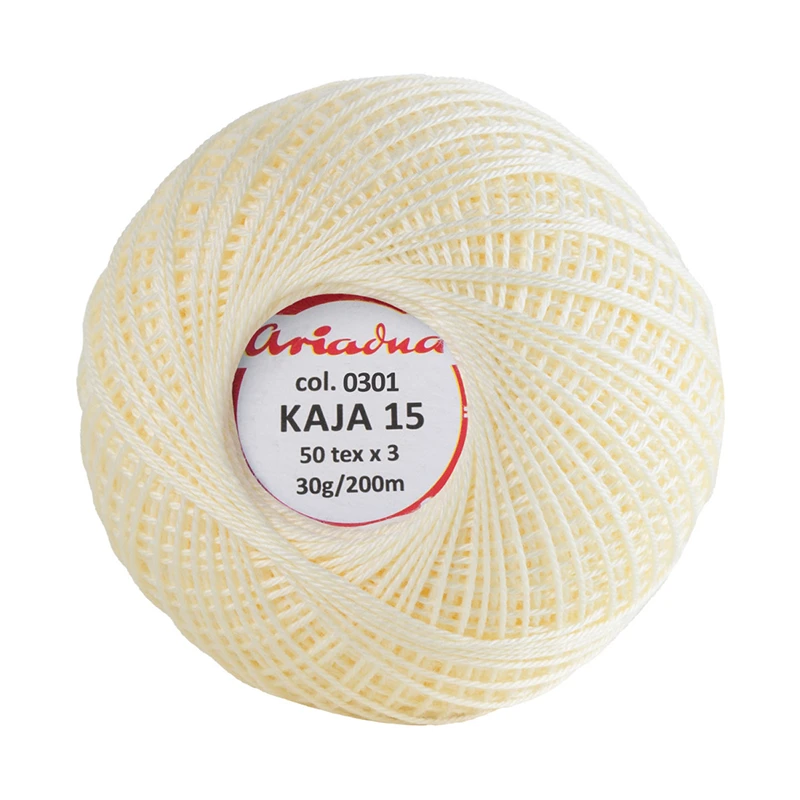 Kordonek Kaja 15 / 30 g / 301 wanilia