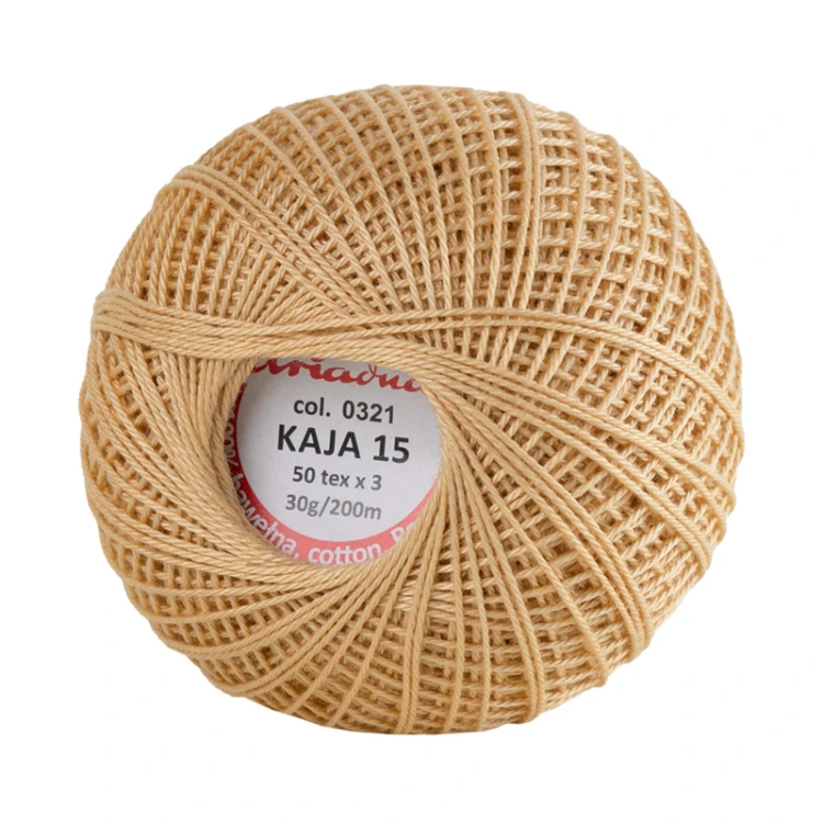 Kordonek Kaja 15 / 30 g / 321 ciepły beż