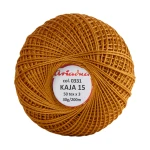 Kordonek Kaja 15 / 30 g / 331 musztarda