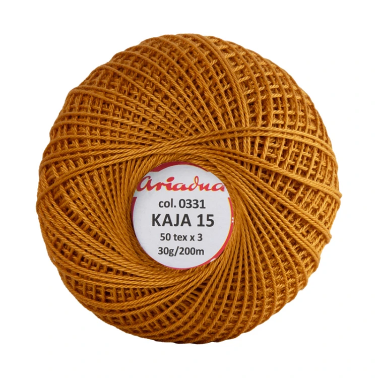 Kordonek Kaja 15 / 30 g / 331 musztarda
