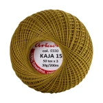 Kordonek Kaja 15 / 30 g / 330 ciemna limetka