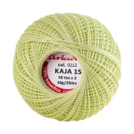 Kordonek Kaja 15 / 30 g / 312 jasna pistacja