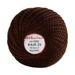 Kordonek Kaja 15 / 30 g / 320 ciemny brąz