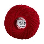Kordonek Kaja 15 / 30 g / 307 ciemna czerwień