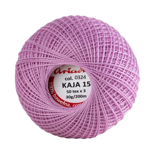 Kordonek Kaja 15 / 30 g / 324 róż