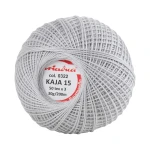 Kordonek Kaja 15 / 30 g / 322 jasny szary