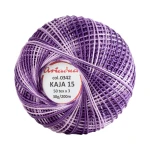 Kordonek Kaja 15 / 30 g / 342 ombre fiolet z ametystem