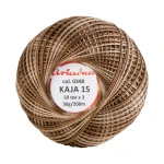 Kordonek Kaja 15 / 30 g / 348 ombre cappuccino z brązem