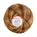 Kordonek Kaja 15 / 30 g / 356 ombre ciepły beż z karmelem