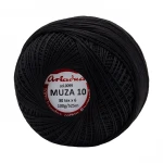 Kordonek Muza 10 / 100 g / 099 czerń