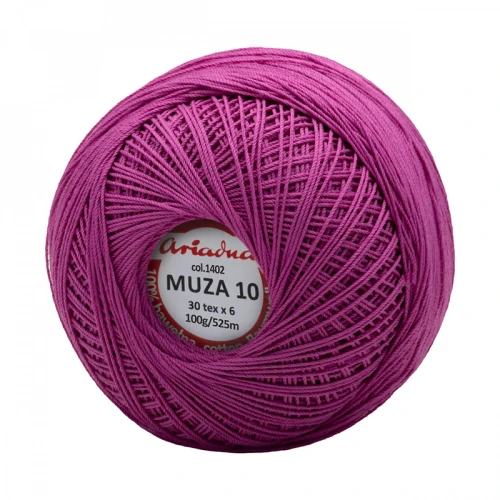 Kordonek Muza 10 / 100 g / 1402 jeżyna