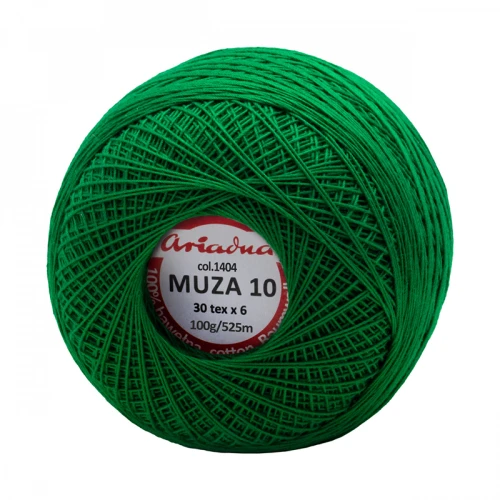 Kordonek Muza 10 / 100 g / 1404 malachit