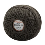 Kordonek Muza 10 / 100 g / 1408 ciemny szary