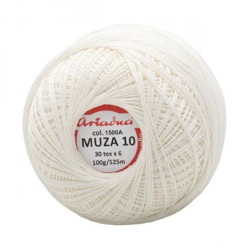 Kordonek Muza 10 / 100 g / 1500A krem