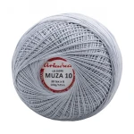 Kordonek Muza 10 / 100 g / 1634 chłodny szary