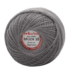 Kordonek Muza 10 / 100 g / 1635A stalowy