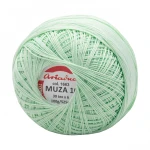 Kordonek Muza 10 / 100 g / 1663 jasna mięta