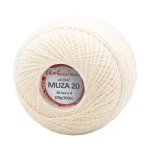 Kordonek Muza 20 / 100 g / 340 ecru