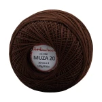 Kordonek Muza 20 / 100 g / 1406 ciemny brąz