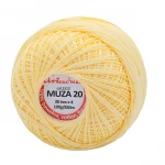 Kordonek Muza 20 / 100 g / 1512 maślany