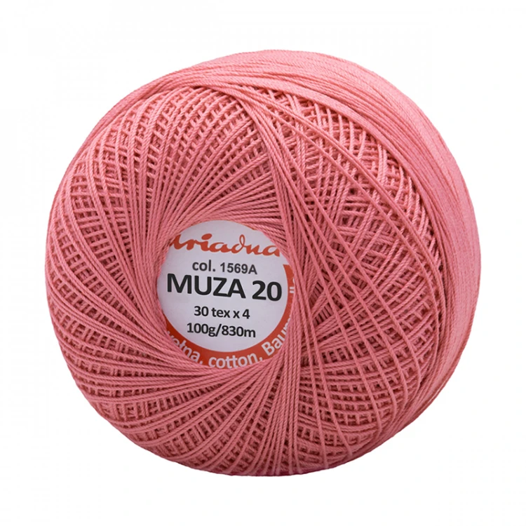 Kordonek Muza 20 / 100 g / 1569A malwa
