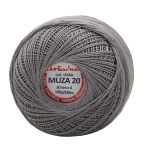 Kordonek Muza 20 / 100 g / 1635A stalowy