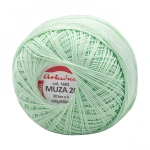 Kordonek Muza 20 / 100 g / 1663 jasna mięta