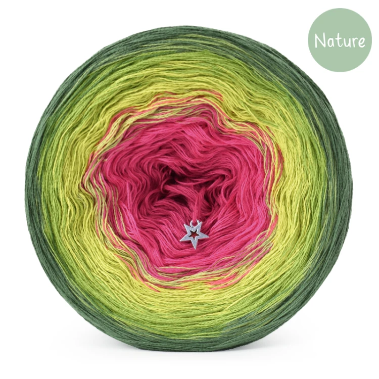Zestaw na sweter Charlotte od Kotek i motek 03N / Kokonki Nature / Jodła/pesto/awokado/malina/magenta + wzór PDF