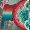 Zestaw na sweter Charlotte od Kotek i motek 08N / Kokonki Nature / Czerwień/koral/mięta/szmaragd/morski