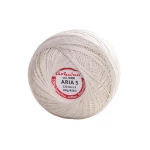 Kordonek Ariadna Aria 5 / 100 g / 0000 naturalny