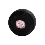 Kordonek Ariadna Aria 5 / 100 g / 0099 czerń