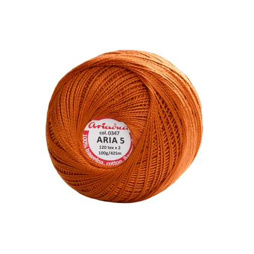 Kordonek Aria 5 / 100 g / 0347 koniak