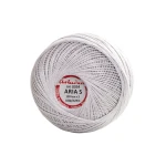 Kordonek Ariadna Aria 5 / 100 g / 0354 popielaty