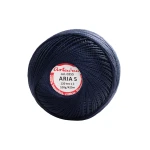 Kordonek Ariadna Aria 5 / 100 g / 0355 głęboki granat