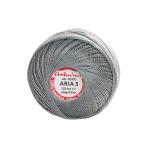 Kordonek Ariadna Aria 5 / 100 g / 1635C średni szary