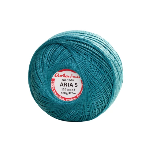 Kordonek Aria 5 / 100 g / 1642 jasny morski