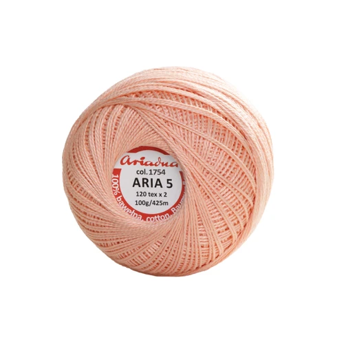 Kordonek Aria 5 / 100 g / 1754 brzoskwinia