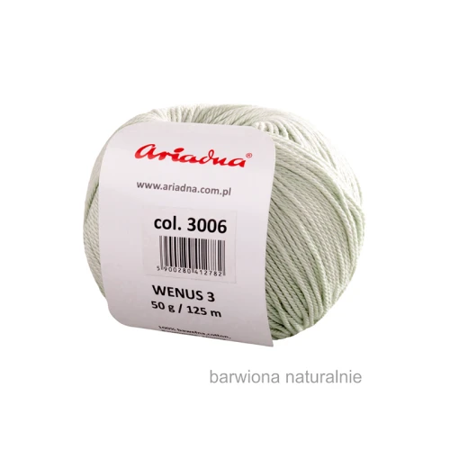 Włóczka Ariadna Wenus 3 / 3006 eukaliptus