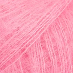 Włóczka Drops Kid-Silk 62 / lody truskawkowe / uni color