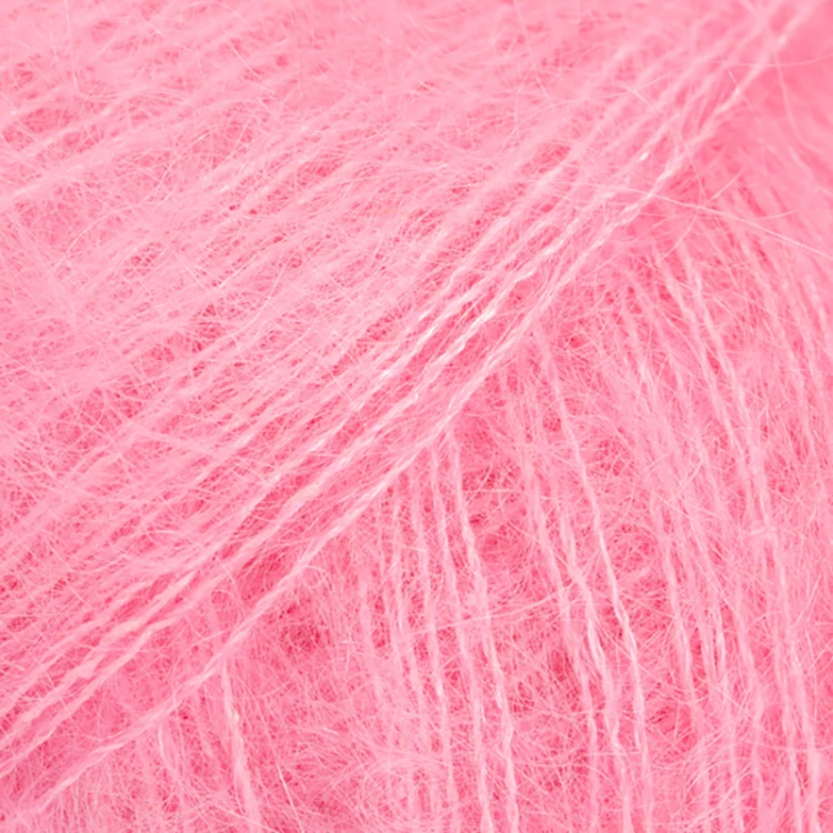 Włóczka Drops Kid-Silk 62 / lody truskawkowe / uni color