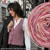 Autorka: @szarlotka_knits; Wzór: Love Story Vest od @otulamy; Kokonek Sky + Gabo Wool Baby Silk Yak brudny róż; druty 5mm