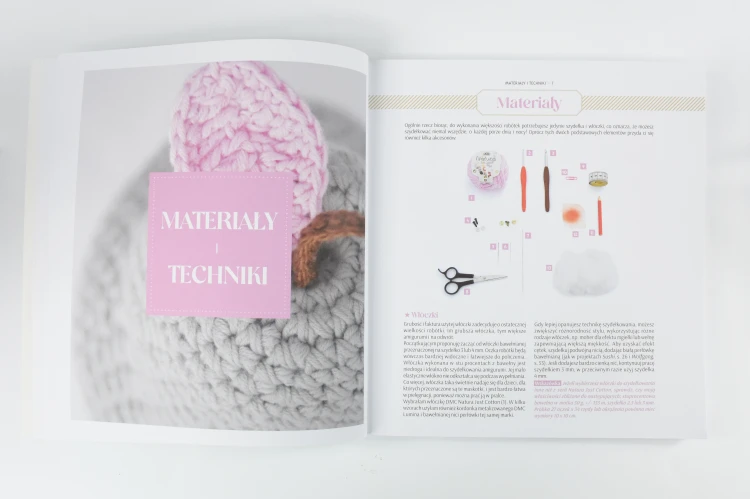 Książka Amigurumi Maskotki na szydełku - w języku polskim