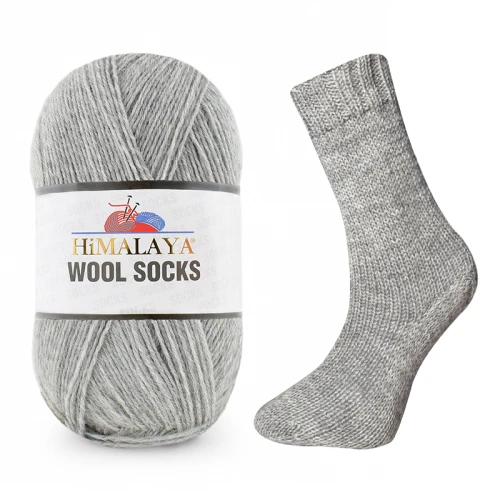 Włóczka skarpetkowa Himalaya Wool Socks S-839 / szary